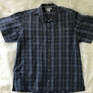BOGO Columbia plaid short sleeve button down sh…